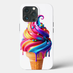 Case-Mate iPhone Case Le cône de glace classique de SlipperyJoe's vibran