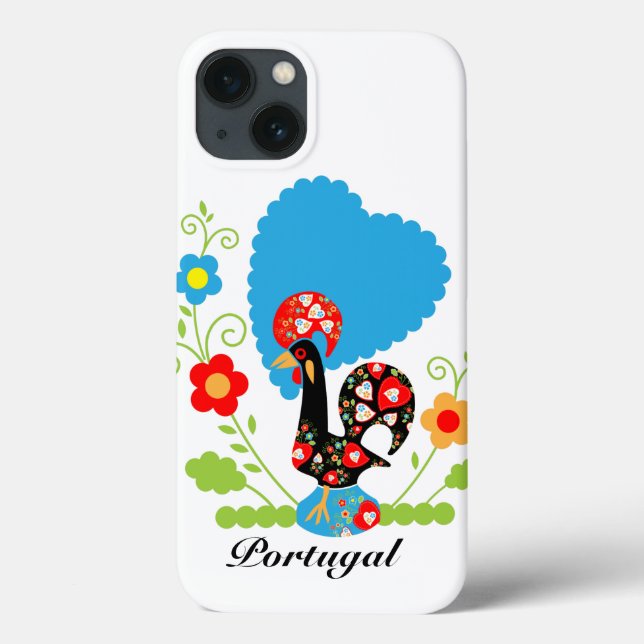 Coques Case-Mate iPhone Le coq portugais (Verso)