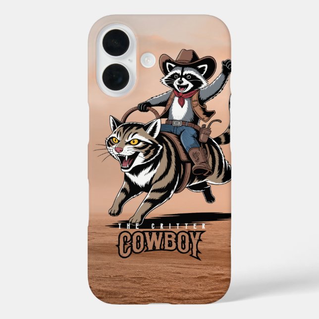 Coques Case-Mate iPhone Le cowboy de la créature (Verso)
