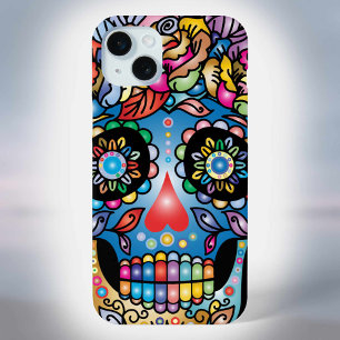 Coque Case-Mate iPhone Le crâne de sucre, Jour des morts