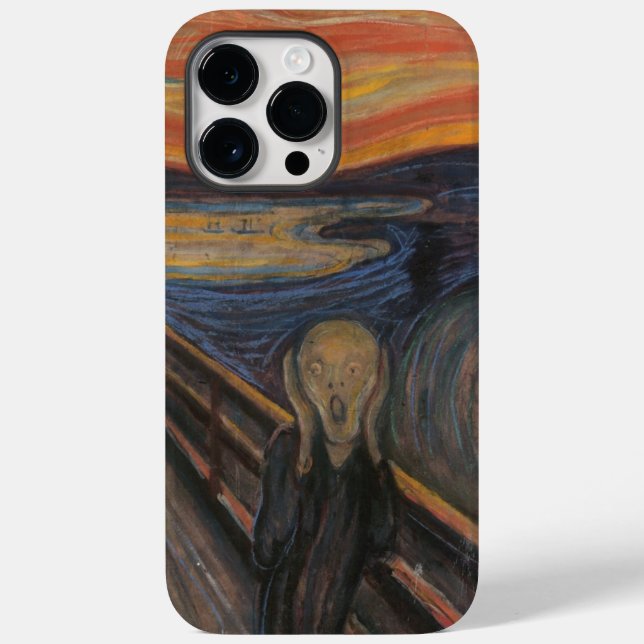 Coques Case-Mate iPhone Le cri de Munch (Verso)