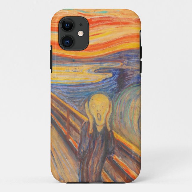 Coques Case-Mate iPhone Le cri d'Edvard Munch (Dos)
