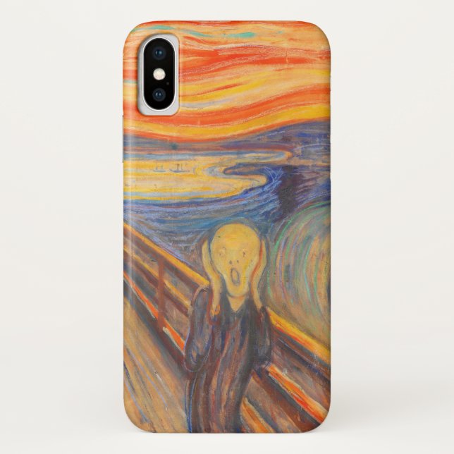 Coques Case-Mate iPhone Le cri d'Edvard Munch (Dos)