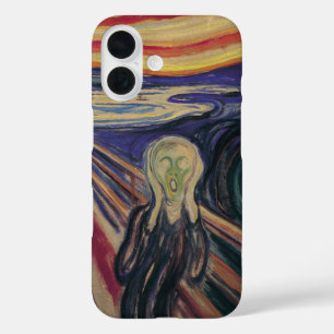 Coques iPhone 16 Le cri d'Edvard Munch, l'expressionnisme Vintage