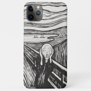 Case-Mate iPhone Case Le Cri d'Edvard Munch Noir et Blanc