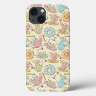 iPhone 13 Coque Le dessin de main bombe des silhouettes