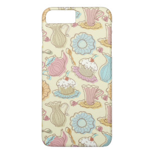 Coque iPhone 7 Plus Le dessin de main bombe des silhouettes