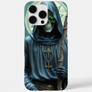 Coque iPhone 16 Pro Max Le destin de Grim Reaper Gothique
