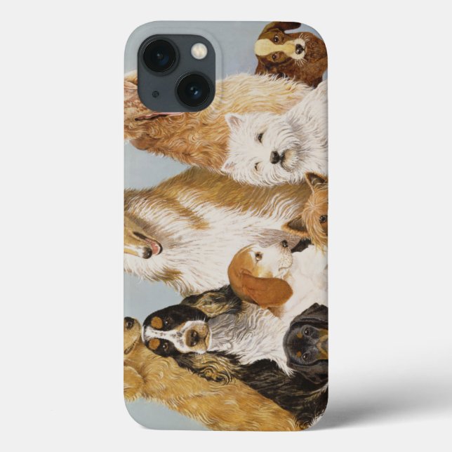 Coques Case-Mate iPhone Le dîner des chiens (Verso)