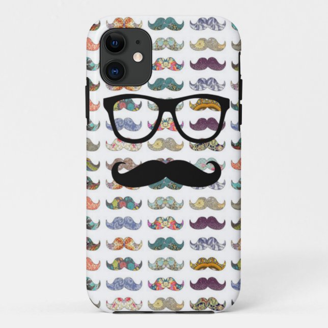 Coques Case-Mate iPhone le double a dégrossi moustache (Dos)