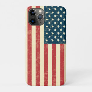 Coque Case-Mate Pour iPhone Le drapeau américain âgé s'est fané