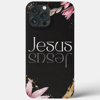 Case-Mate iPhone Case Le dubble Jésus foi christian élégant floral