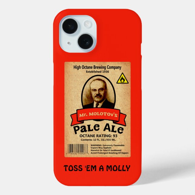 Coques Case-Mate iPhone Le Étiquette Pale Ale de M. Molotov (Verso)