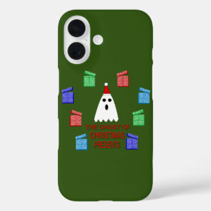 Coque Pour iPhone 16 Le Fantôme des Cadeaux de Noël Drôle