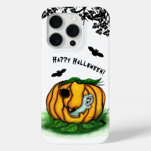 Coque Case-Mate iPhone Le fantôme d'Halloween, chauve-souris, fantôme et