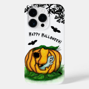 Coque Case-Mate iPhone Le fantôme d'Halloween, chauve-souris, fantôme et