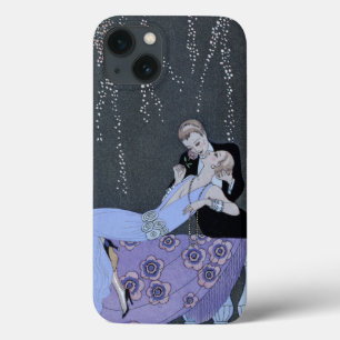 iPhone 13 Coque Le feu, illustration pour des "fêtes Galantes" par