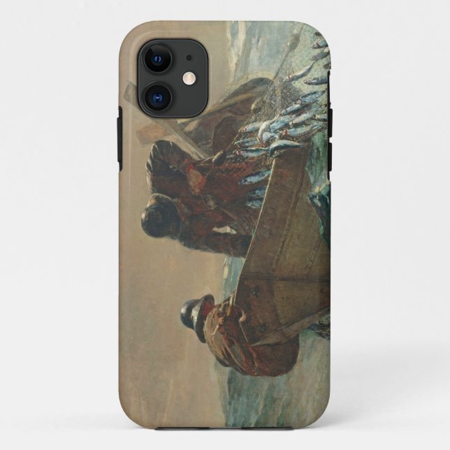 Coques Case-Mate iPhone Le filet de hareng, 1885 (huile sur toile) (Dos)