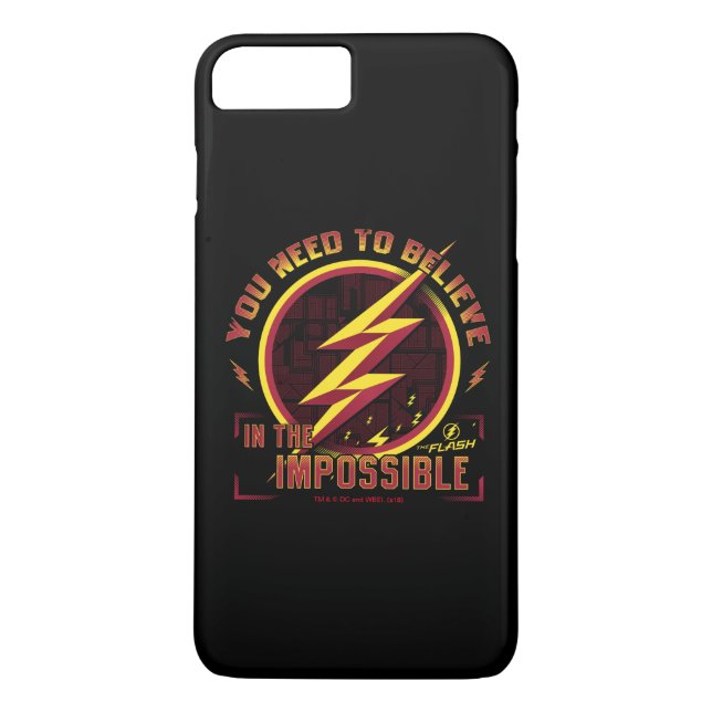 Coques Case-Mate iPhone Le Flash | Vous Devez Croire En L'Imposable (Dos)