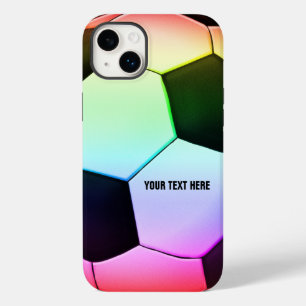 Coque Pour iPhone 14 Plus Le football Girly coloré du football  