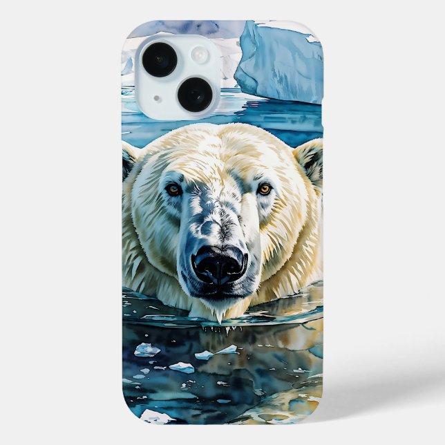 Coques Case-Mate iPhone Le Gardien des glaces attentif (Verso)