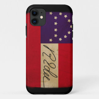 Coque Case-Mate Pour iPhone Le Général Lee Headquarters Flag avec la signature