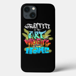 Case-Mate iPhone Case Le Graffiti Est L'Art D'Écrire Votre Nom Dark Prin