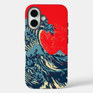 Coque Pour iPhone 16 Le Grand Hokusai Wave Pop Decor