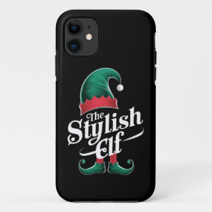 Case-Mate iPhone Case Le groupe Elf élégant qui correspond à Noël famili