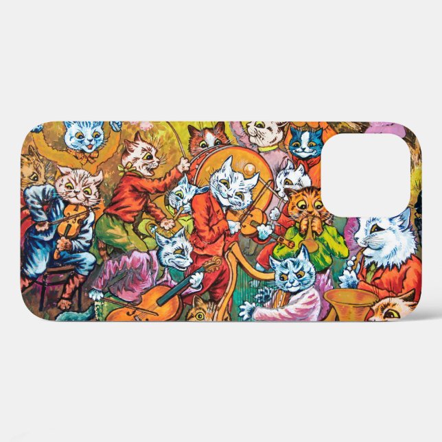 Coques Case-Mate iPhone Le groupe joue, Louis Wain (Verso (horizontal))