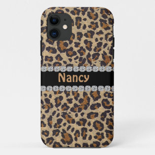 COQUES POUR iPhone LE GUÉPARD A PERSONNALISÉ LA CAISSE DE BLING