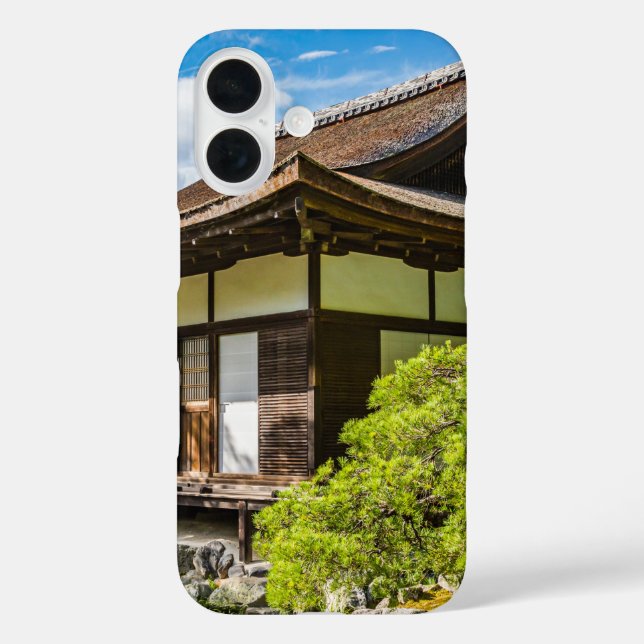 Coques Case-Mate iPhone Le hondo ou la salle principale à Ginkaku-Ji, Kyot (Verso)