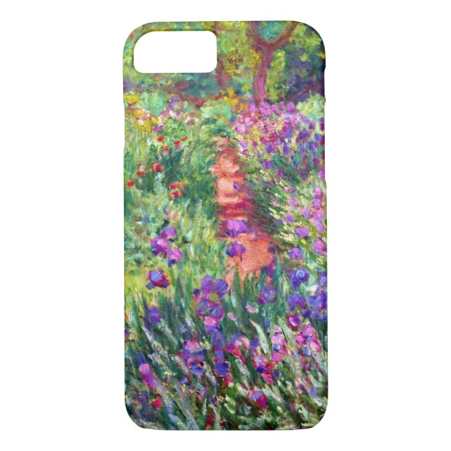 Coques Case-Mate iPhone Le jardin d'iris par Claude Monet (Dos)