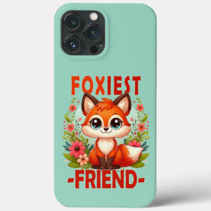 Case-Mate iPhone Case Le jeu de mot Foxiest Friend. Caricature du chiot