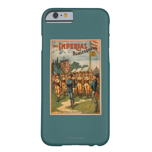 Coques Case-Mate iPhone Le jeu femelle impérial de soldats de Burlesquers (Dos)