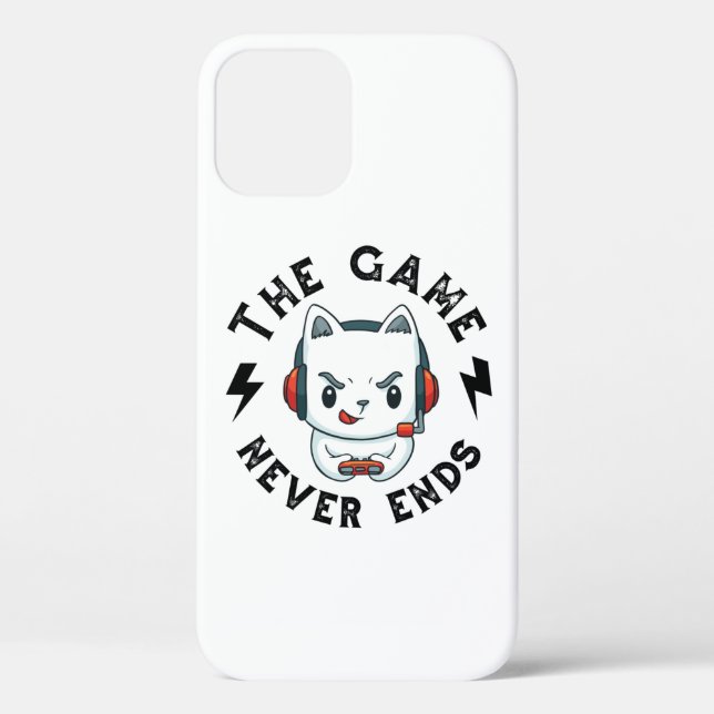 Coques Case-Mate iPhone Le jeu n'est jamais fini (Verso)