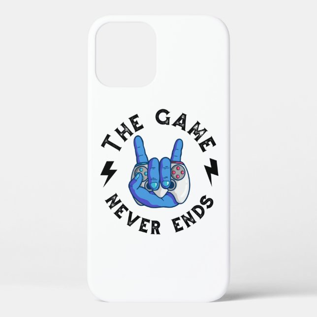 Coques Case-Mate iPhone Le jeu n'est jamais fini (Verso)