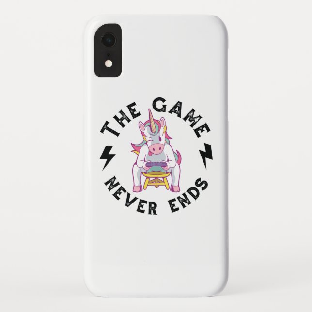 Coques Case-Mate iPhone Le jeu n'est jamais fini (Dos)
