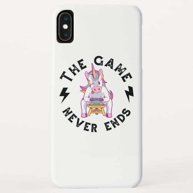 Coques Case-Mate iPhone Le jeu n'est jamais terminé (Dos)