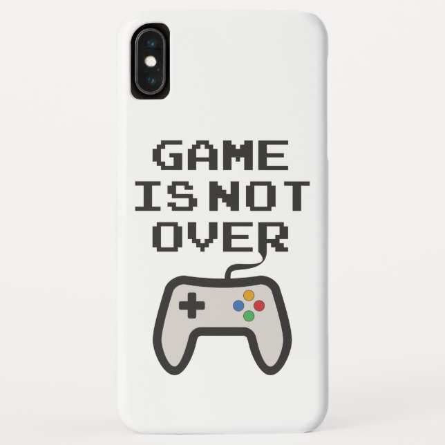 Coques Case-Mate iPhone Le jeu n'est pas terminé (Dos)