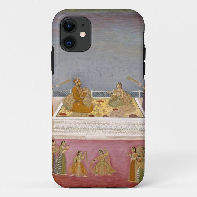 Coques Case-Mate iPhone Le jeune empereur de Mughal Muhammad Shah à un (Dos)