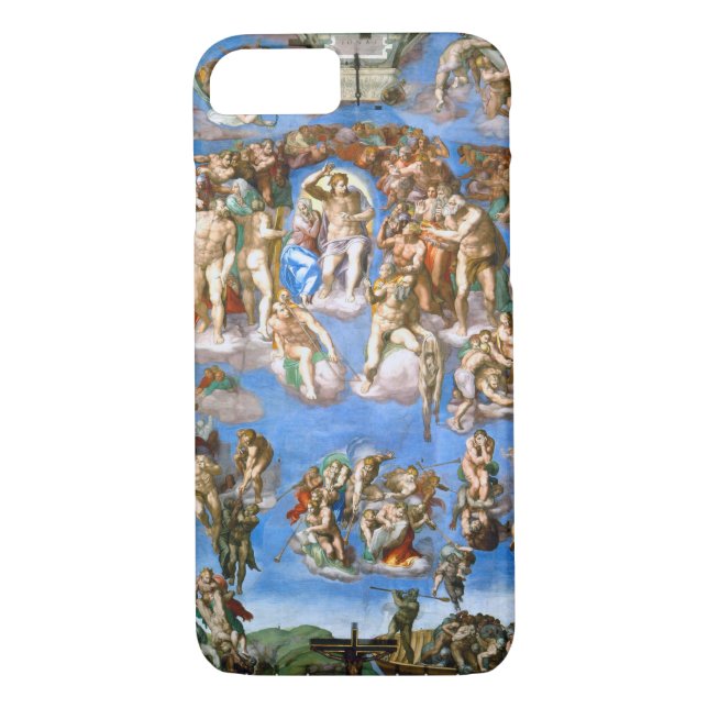 Coques Case-Mate iPhone Le jugement Dernier, Michel-Ange, 1536-1541 (Dos)