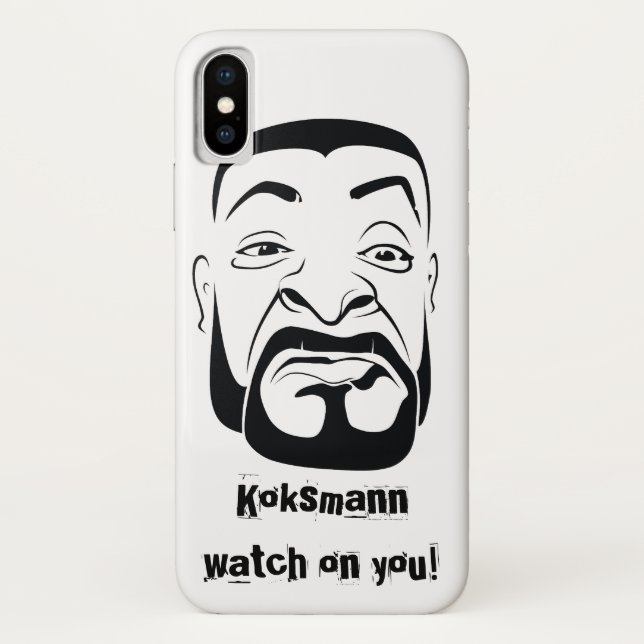 Coques Case-Mate iPhone Le Koksmann Vous Regarde ! (Dos)