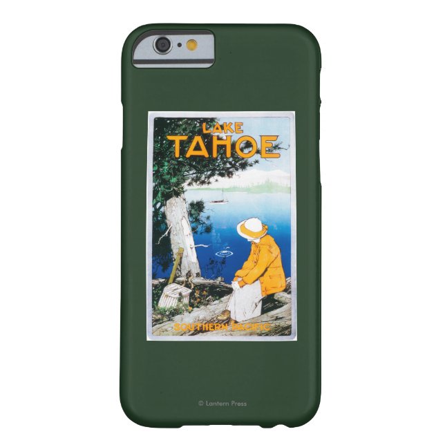 Coques Case-Mate iPhone Le lac Tahoe PosterLake promotionnel Tahoe, CA (Dos)