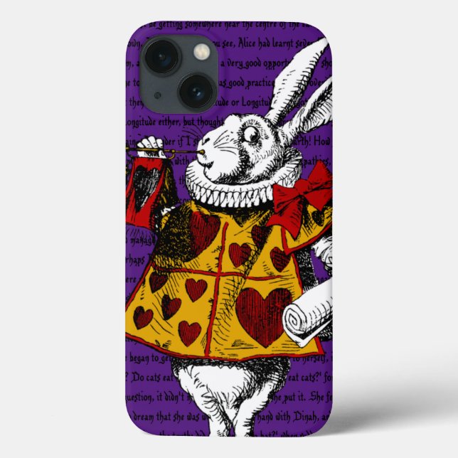 Coques Case-Mate iPhone Le lapin blanc à peine Coque-coque iphone (Verso)
