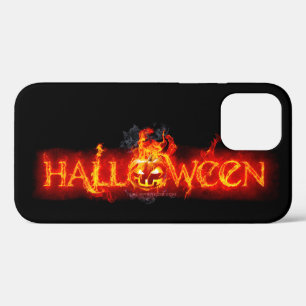 Case-Mate iPhone Case Le lettrage massif enflammé d'Halloween de Slipper