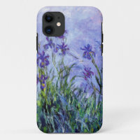 Le lilas de Monet irise la caisse de l'iPhone 5