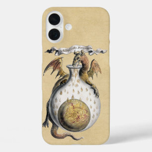 Coque Pour iPhone 16 Plus Le livre d'antiquités creusé du Dragon