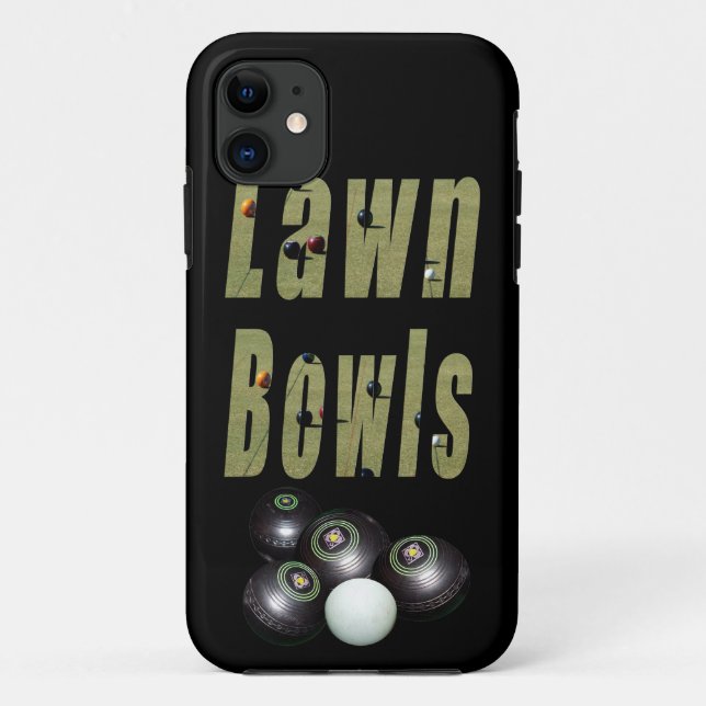 Coques Case-Mate iPhone Le Logo Et Les Bowls De Pelouse, (Dos)