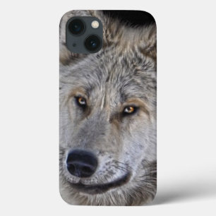 Etui iPhone Case-Mate Le loup blanc de l'Arctique face à la faune